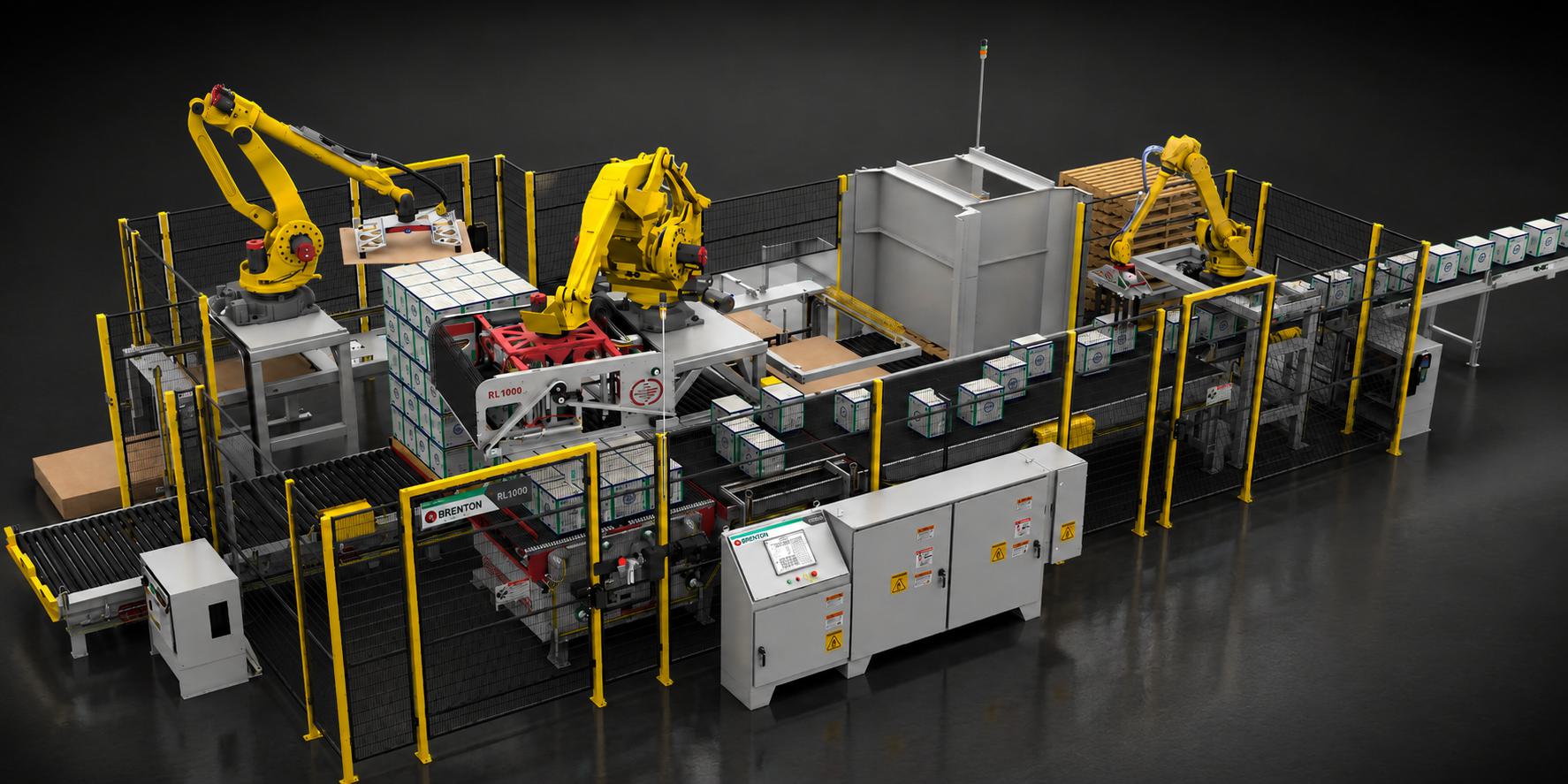 Brenton RL1000 Robotic Layer Forming Palletizer